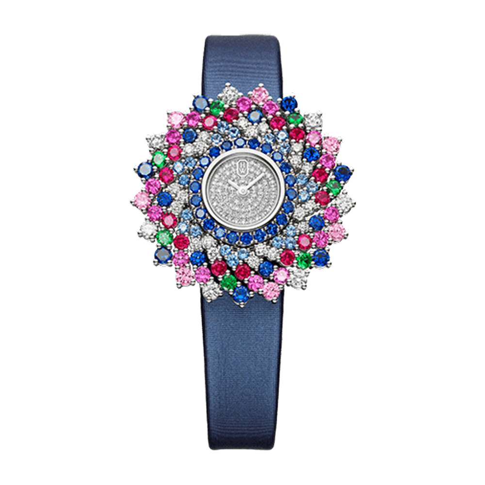 Winston Kaleidoscope High Jewelry Watch by Harry Winston