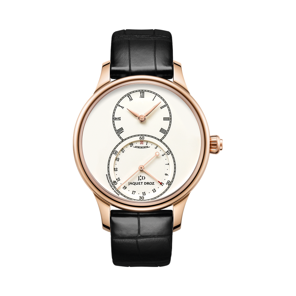 Grande Seconde Quantieme Ivory Enamel
