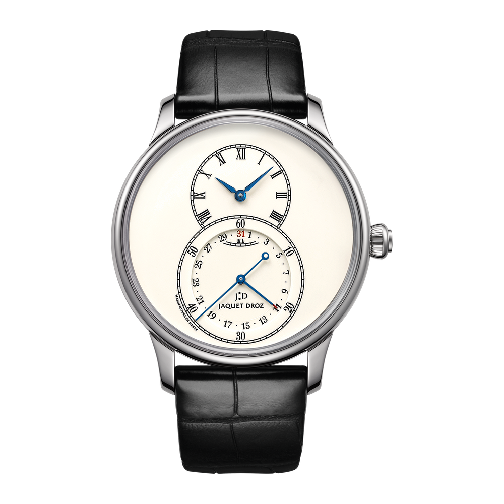 Grande Seconde Quantieme Ivory Enamel