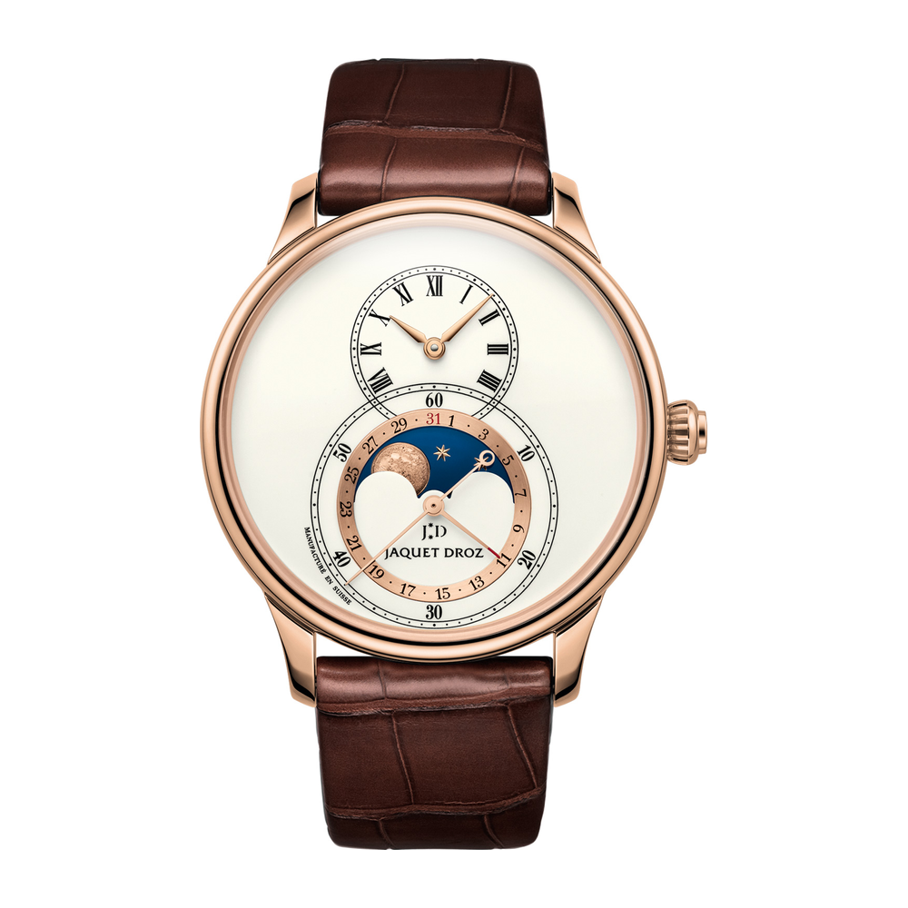 Grande Seconde Moon Ivory Enamel