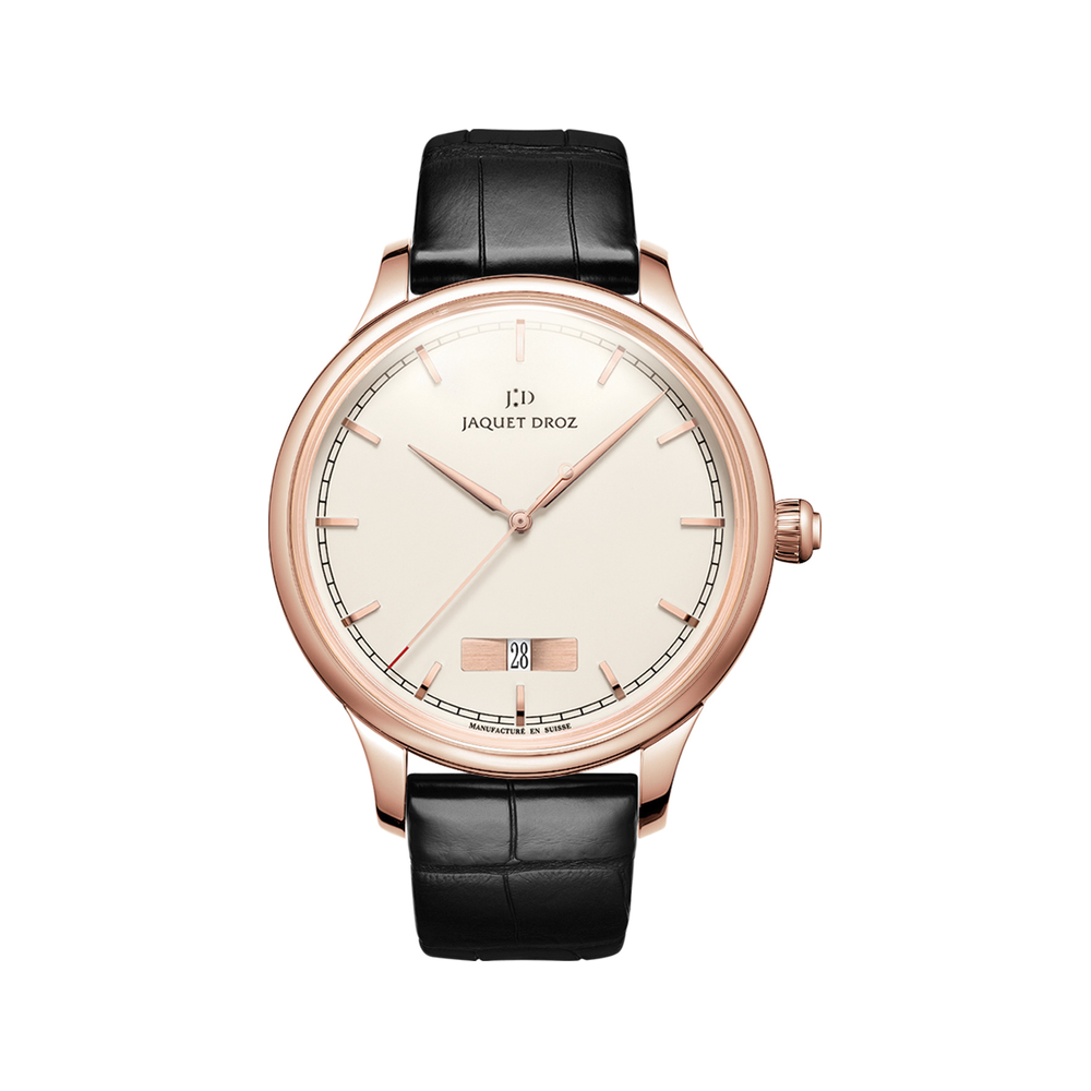 Grande Heure Minute Quantieme Ivory Enamel
