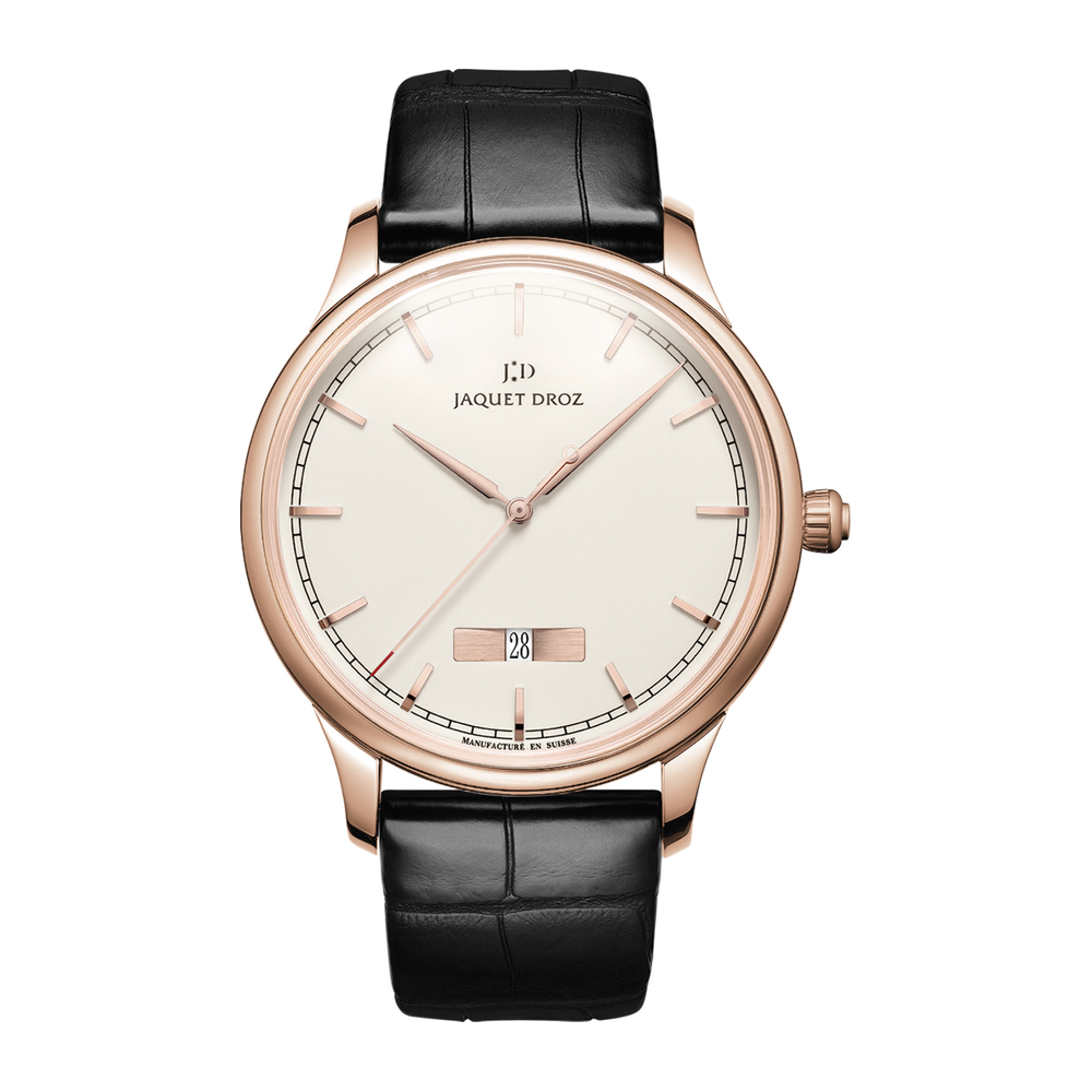 Grande Heure Minute Quantieme Ivory Enamel