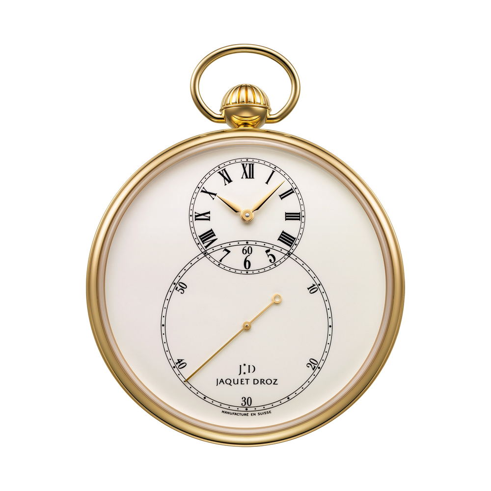 Pocket Watch Ivory Enamel