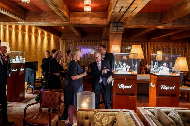 Chopard presentation at Tschuggen Grand Hotel in 2014