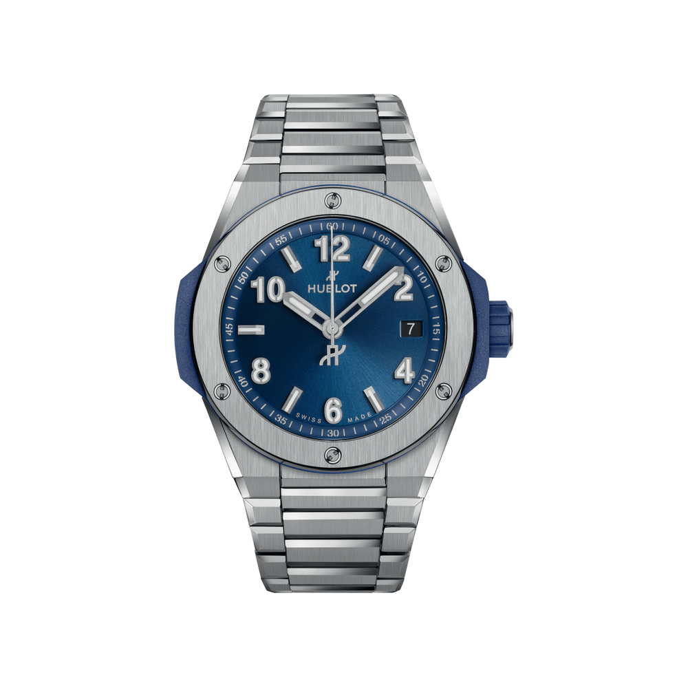 Big Bang Integrated Time Only Titanium Blue