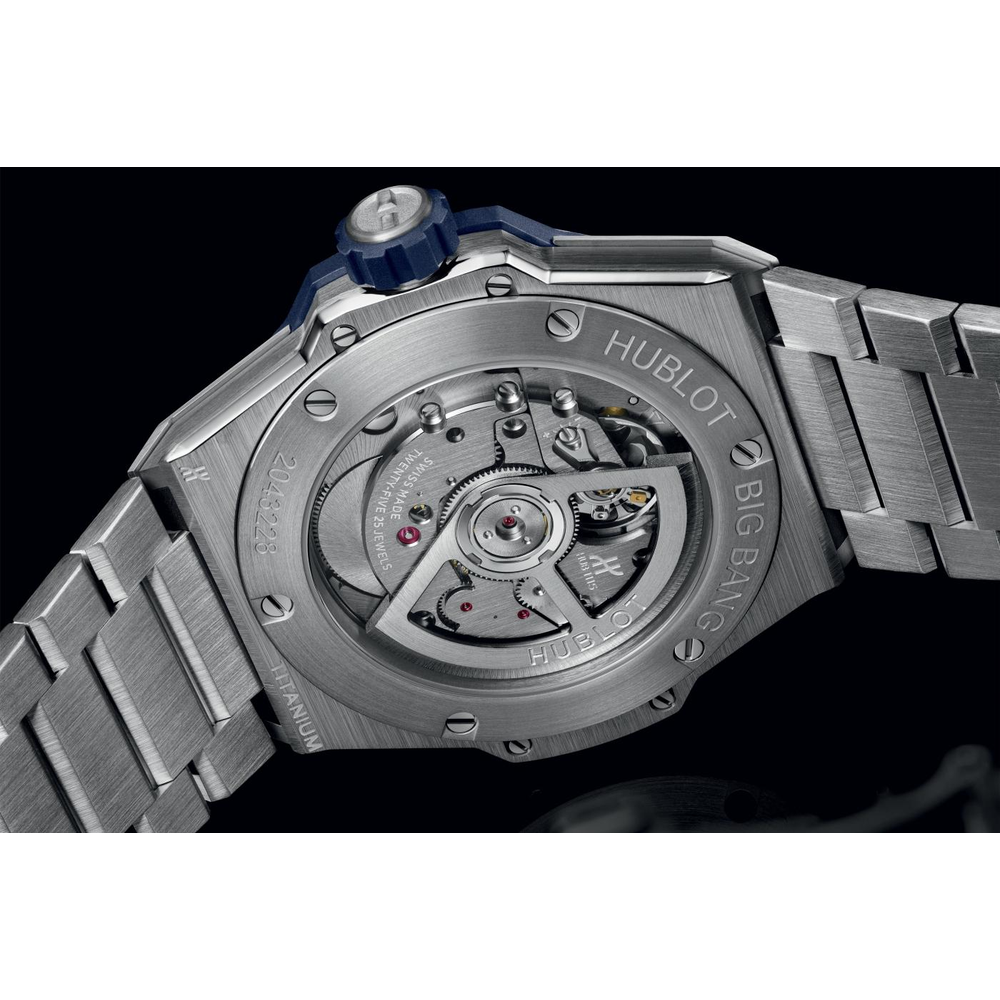 Big Bang Integrated Time Only Titanium Blue