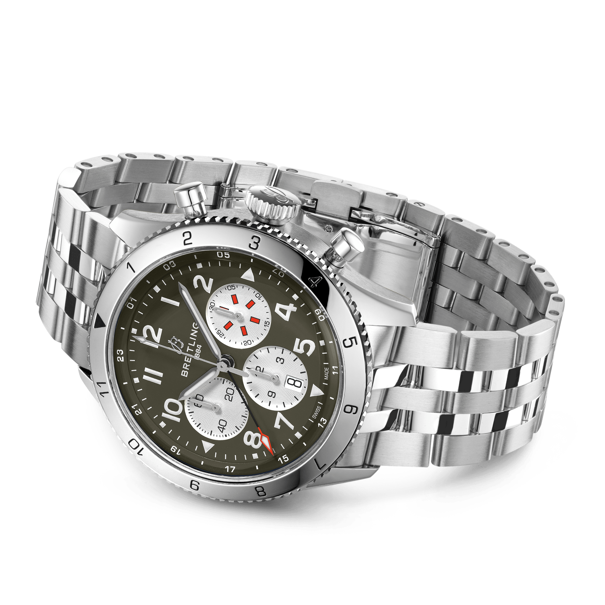 Super AVI B04 Chronograph GMT 46 Curtiss Warhawk