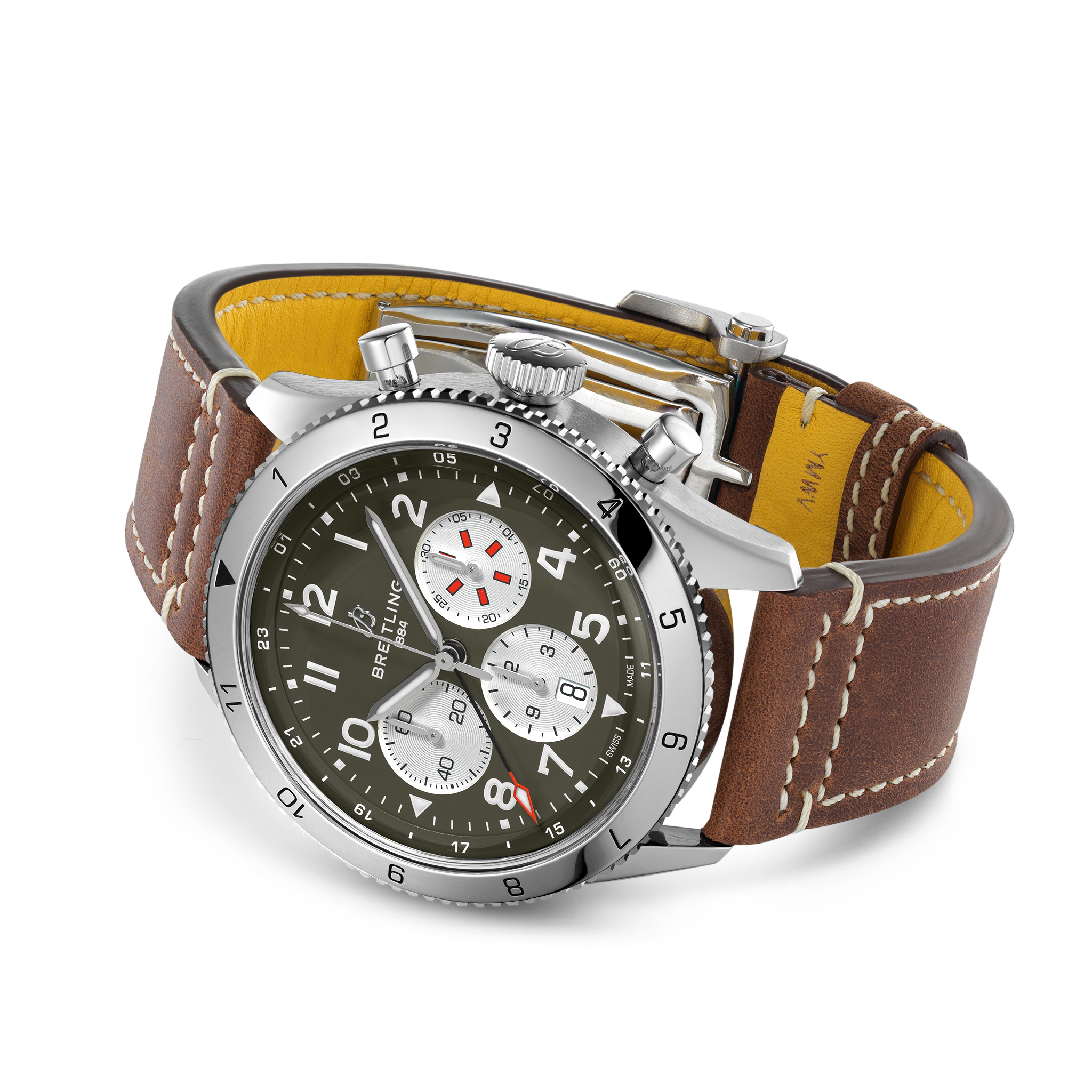 Super AVI B04 Chronograph GMT 46 Curtiss Warhawk