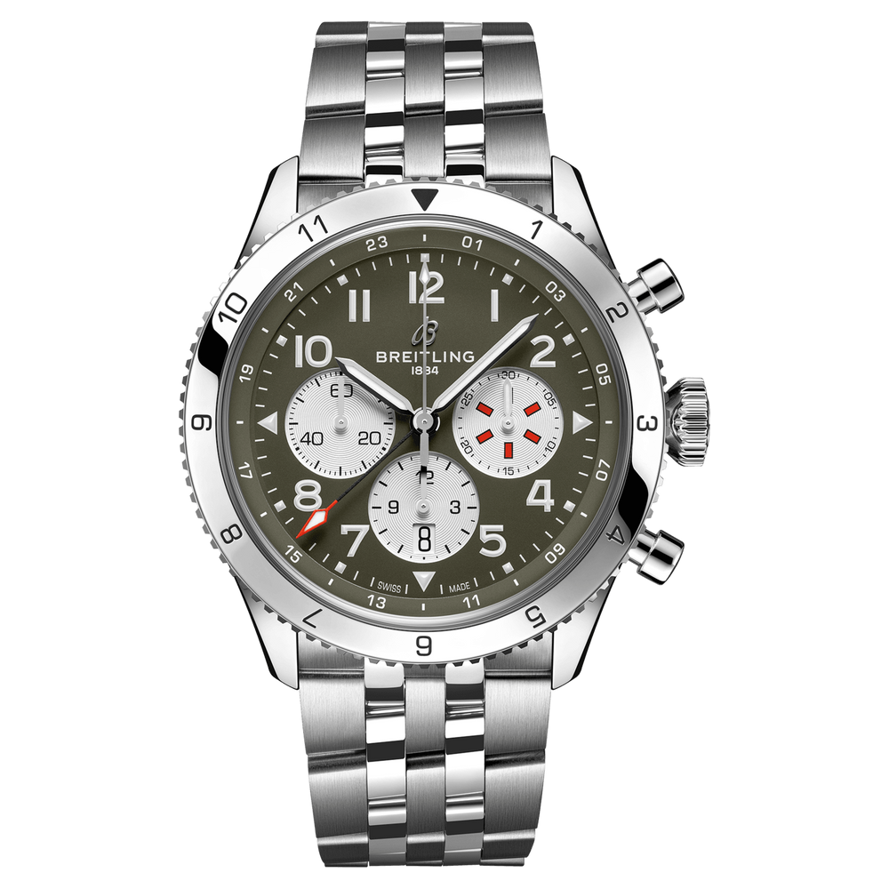 Super AVI B04 Chronograph GMT 46 Curtiss Warhawk