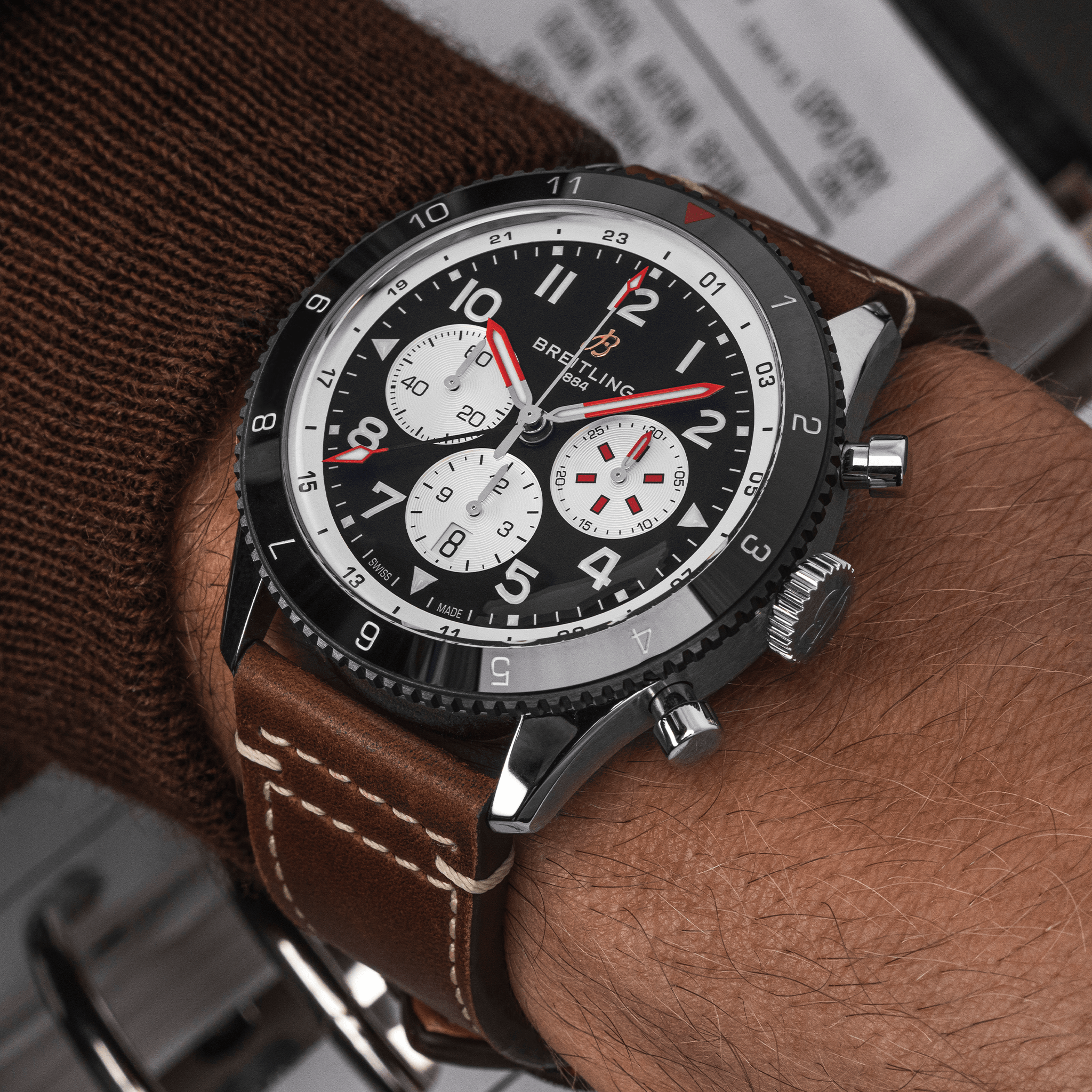 Super AVI B04 Chronograph GMT 46 Mosquito