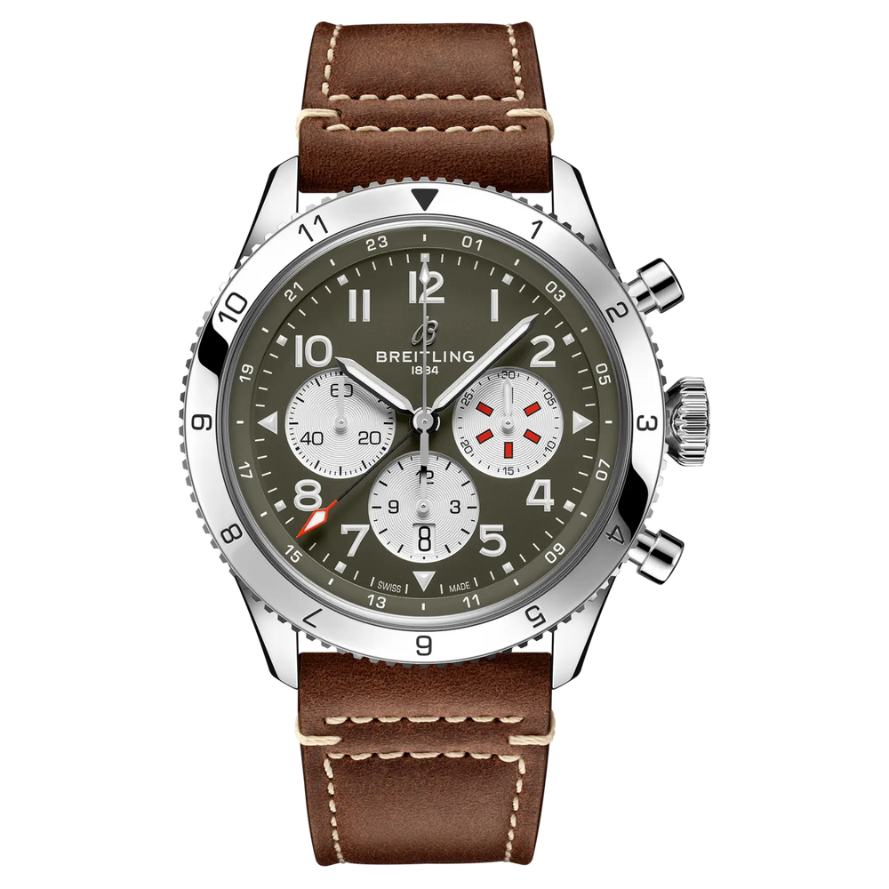 Super AVI B04 Chronograph GMT 46 Curtiss Warhawk